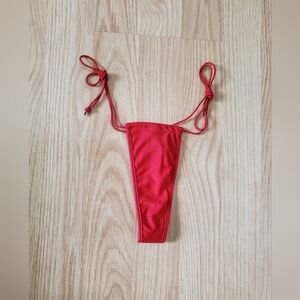 Vibrant Red Thong